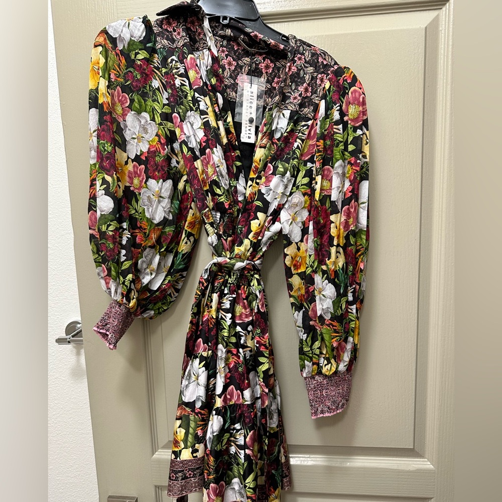 Alice + Olivia Floral Dress